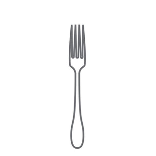 Broggi Kyoto Black dessert fork satin steel Buy now on Shopdecor