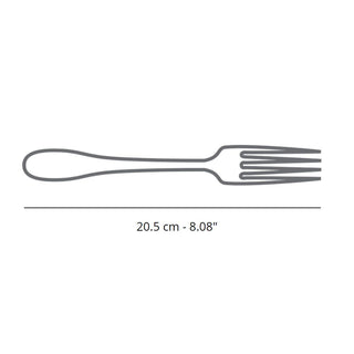 Broggi Sedona table fork stainless steel Buy now on Shopdecor