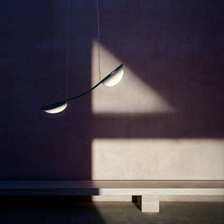 Flos Almendra Arch S2 Long pendant lamp LED 130 cm. Buy now on Shopdecor