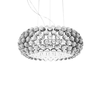 Foscarini Caboche Plus Media suspension lamp LED transparent Buy now on Shopdecor
