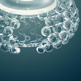 Foscarini Caboche Plus Media suspension lamp LED transparent Buy now on Shopdecor
