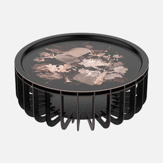 Ibride Extra-Muros Medusa 65 OUTDOOR coffee table with Lévitation Rose tray diam. 65 cm. Buy now on Shopdecor