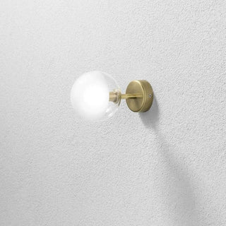 Il Fanale Molecole Applique 1 Luce wall lamp - Brass Buy now on Shopdecor