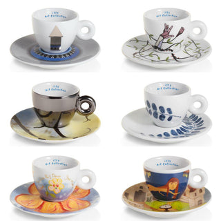 Illy Art Collection Biennale 2022 set 6 espresso coffee cups Buy now on Shopdecor