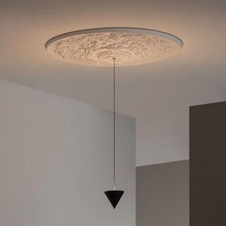 Karman Moonbloom LED suspension lamp 1 light point diam. 40 cm. Buy now on Shopdecor