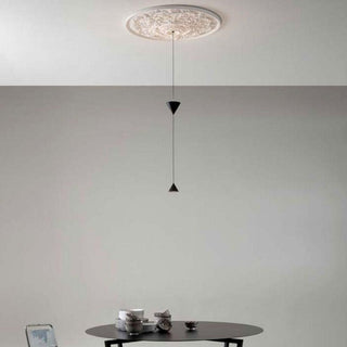 Karman Moonbloom LED suspension lamp 2 light points diam. 40 cm. Buy now on Shopdecor