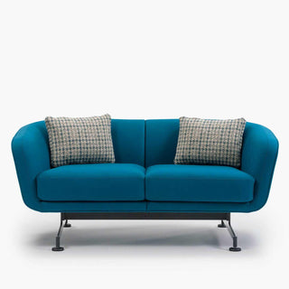 Kartell Betty Boop 2 seater sofa in teal color fabric Buy now on Shopdecor