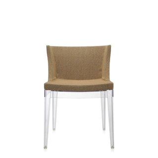 Kartell Mademoiselle Kravitz armchair raffia fabric woven fabric with transparent structure Buy now on Shopdecor