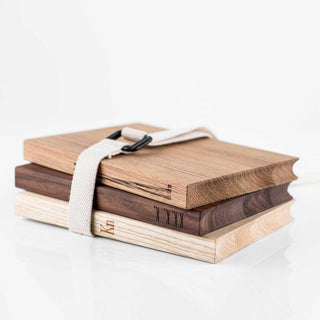 KnIndustrie KN Book set of fine wooden chopping boards Buy now on Shopdecor