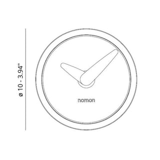 Nomon Atomo wall clock Buy now on Shopdecor