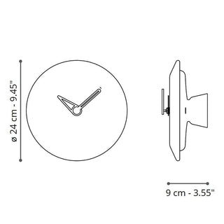 Nomon Bari S wall clock diam. 24 cm. Buy now on Shopdecor