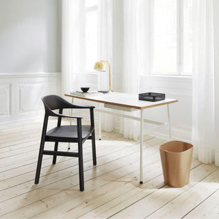 Normann Copenhagen Journal steel desk with laminated table-top Buy now on Shopdecor