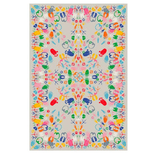Qeeboo Let's Dance Animal Traces Light Rectangular carpet 200x300 cm. Buy now on Shopdecor