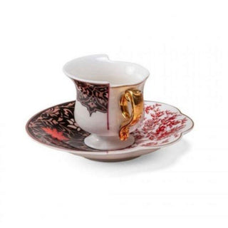Seletti Hybrid 2.0 porcelain coffee cup Sagala with saucer Buy now on Shopdecor