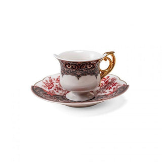 Seletti Hybrid 2.0 porcelain coffee cup Sagala with saucer Buy now on Shopdecor