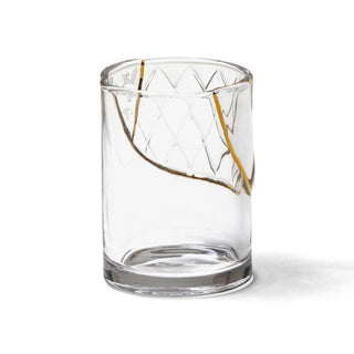 Seletti Kintsugi glass transparent/24 carat gold mod. 2 Buy now on Shopdecor