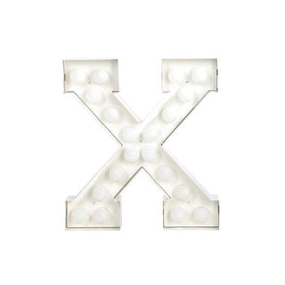 Seletti Vegaz Letter X white Buy now on Shopdecor