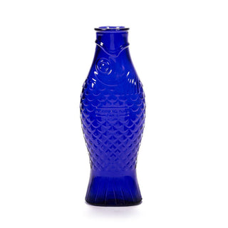 Serax Fish & Fish bottle cobalt blue Buy now on Shopdecor