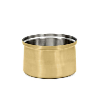 Serax Table Accessories ice bucket XL brushed steel gold Pvd Buy now on Shopdecor