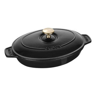 Staub Baking Dish Oval with service lid 23 cm Buy now on Shopdecor
