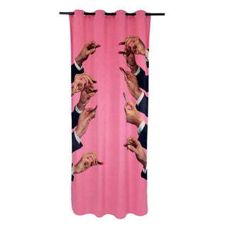 Seletti Toiletpaper Curtain Lipsticks Pink Buy now on Shopdecor