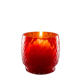 Venini Faville 100.72 candle holder red diam. 10 cm. Buy now on Shopdecor