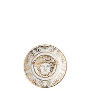Versace meets Rosenthal Medusa Gala Gold Plate/Dip bowl diam. 8 cm. Buy now on Shopdecor