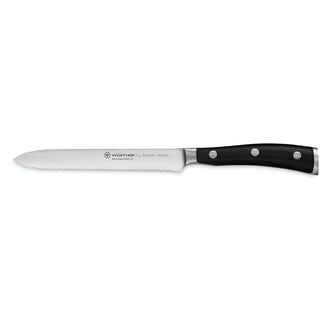 Wusthof Classic Ikon sausage knife 14 cm. black Buy now on Shopdecor